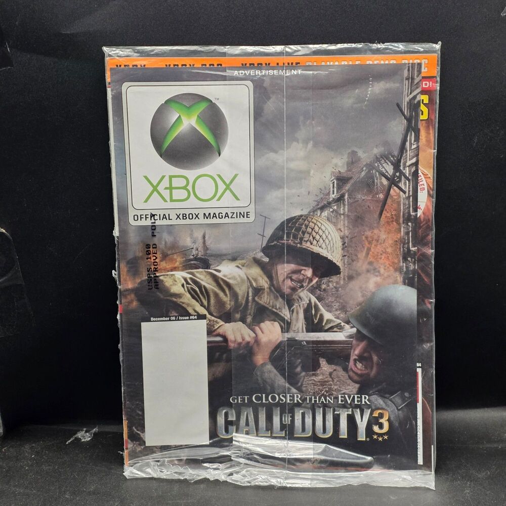 Official Xbox Magazine #64 Dec 2006 Rainbow Six Vegas - No Disc